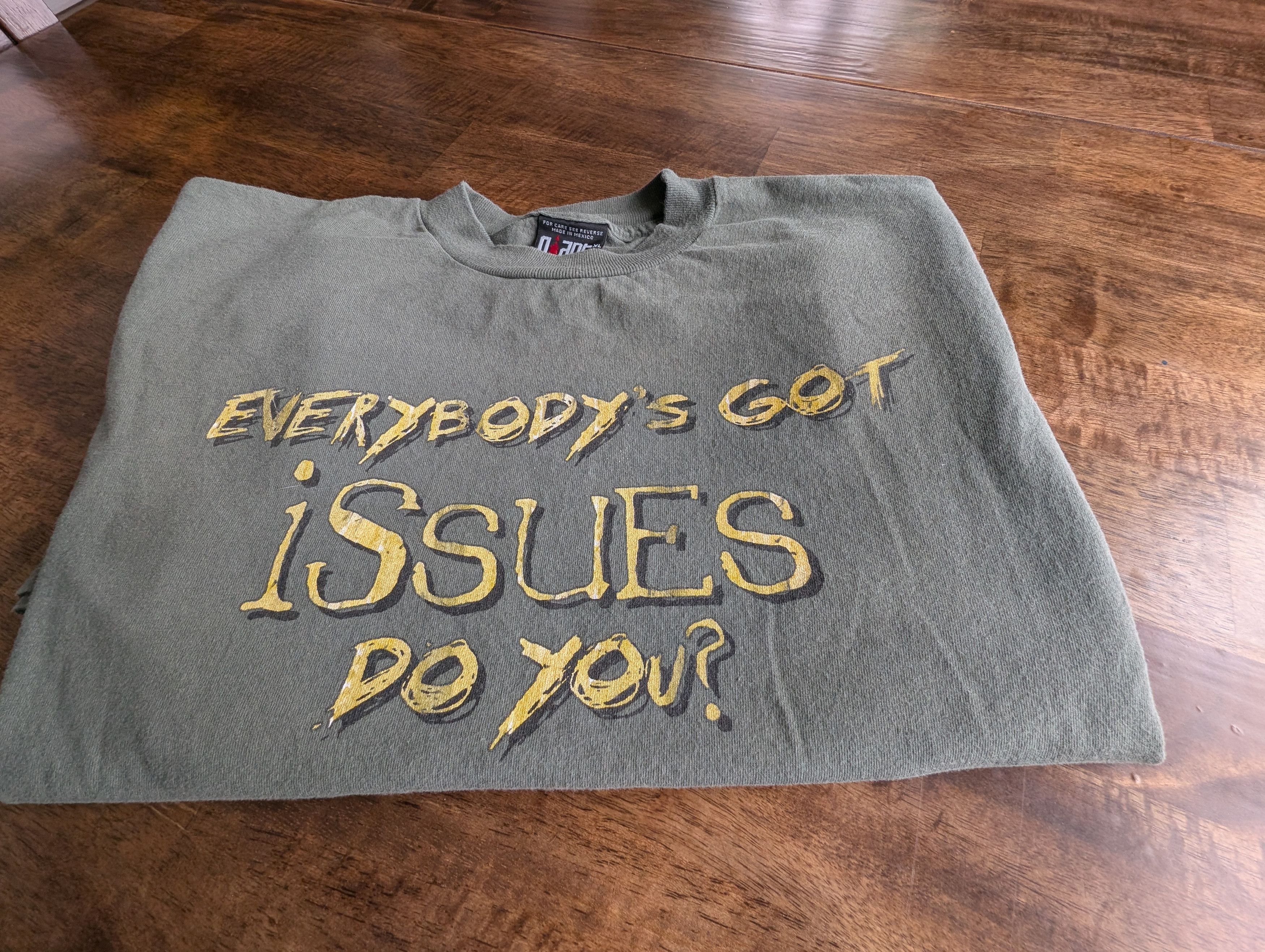Giant Korn Concert T-Shirt Everybody's got Issues, Do You? XL 1999 Size US XL / EU 56 / 4 - 6 Thumbnail