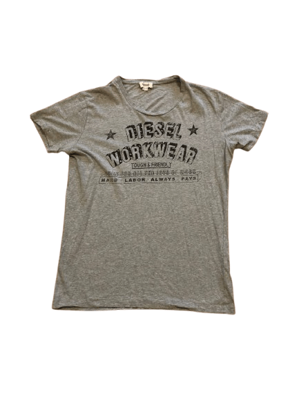 Diesel Vintage Diesel Big Y2K Logo Short Sleeve T-Shirt Size XL Size US XL / EU 56 / 4 - 1 Thumbnail