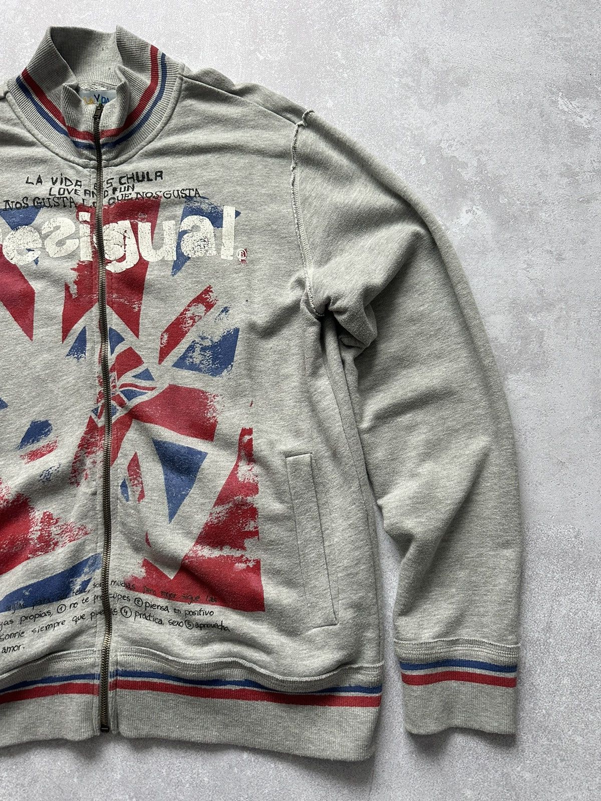 Desigual Sweatshirt Full Zip Desigual size XL Size US XL / EU 56 / 4 - 2 Thumbnail