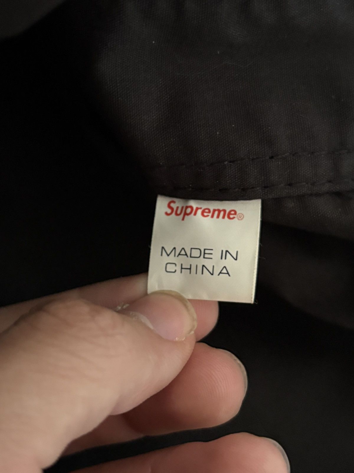 Supreme Supreme Skull Pile Denim Tote Bag SS18 Size ONE SIZE - 6 Thumbnail