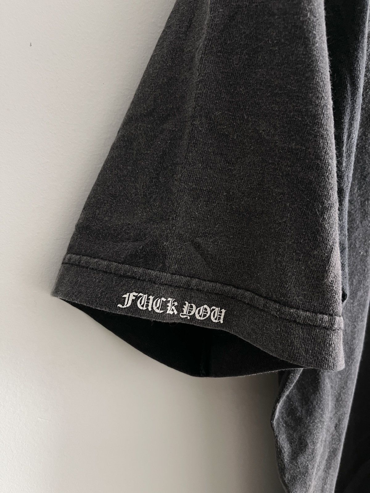 Chrome Hearts 2000s Chrome Hearts Scripts Jumbo Scroll Logo Tee Size US M / EU 48-50 / 2 - 5 Thumbnail