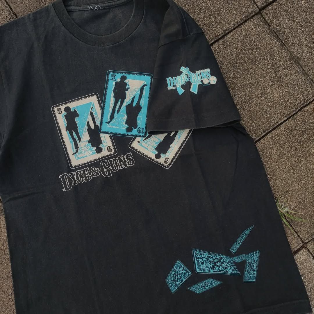 Anime Vintage Saiyuki + Wild Adapter Dice & Guns Tshirt Size US L / EU 52-54 / 3 - 3 Thumbnail