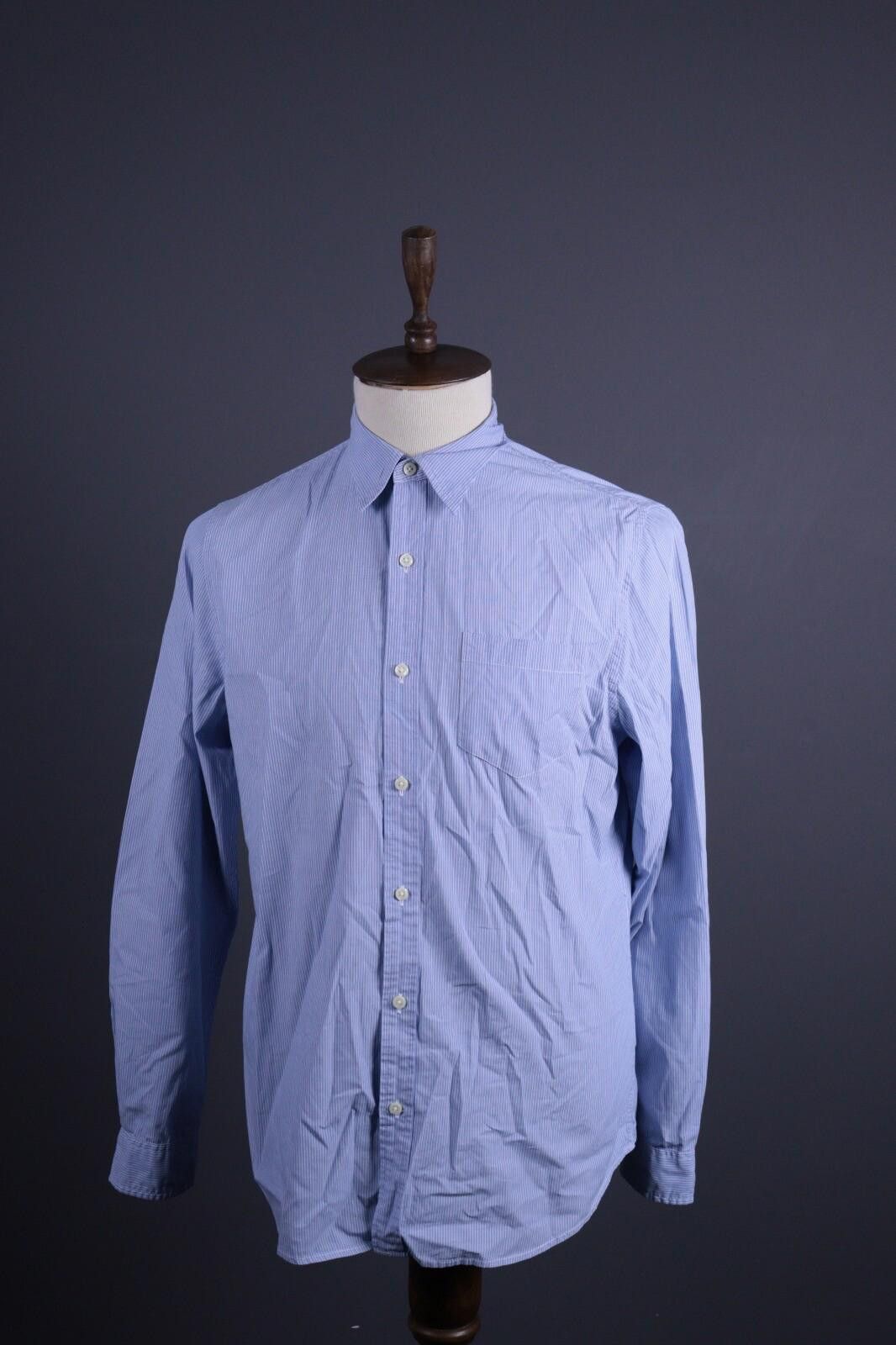 Denim & Supply Ralph Lauren Denim & Supply Ralph Lauren Blue Pinstripe Down Shirt L Size US L / EU 52-54 / 3 - 1 Thumbnail