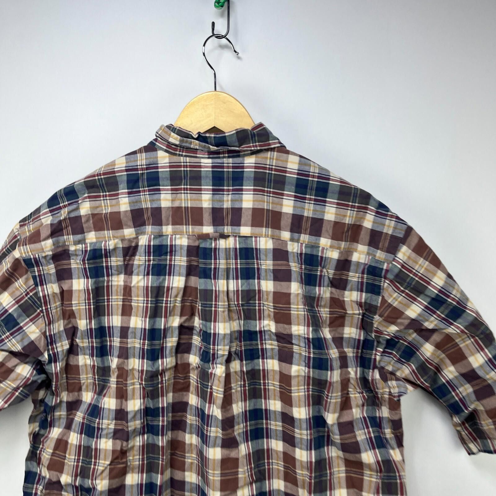 Nautica Vintage 90s Nautica Button Up Shirt Sailboat Large Plaid Size US L / EU 52-54 / 3 - 10 Thumbnail