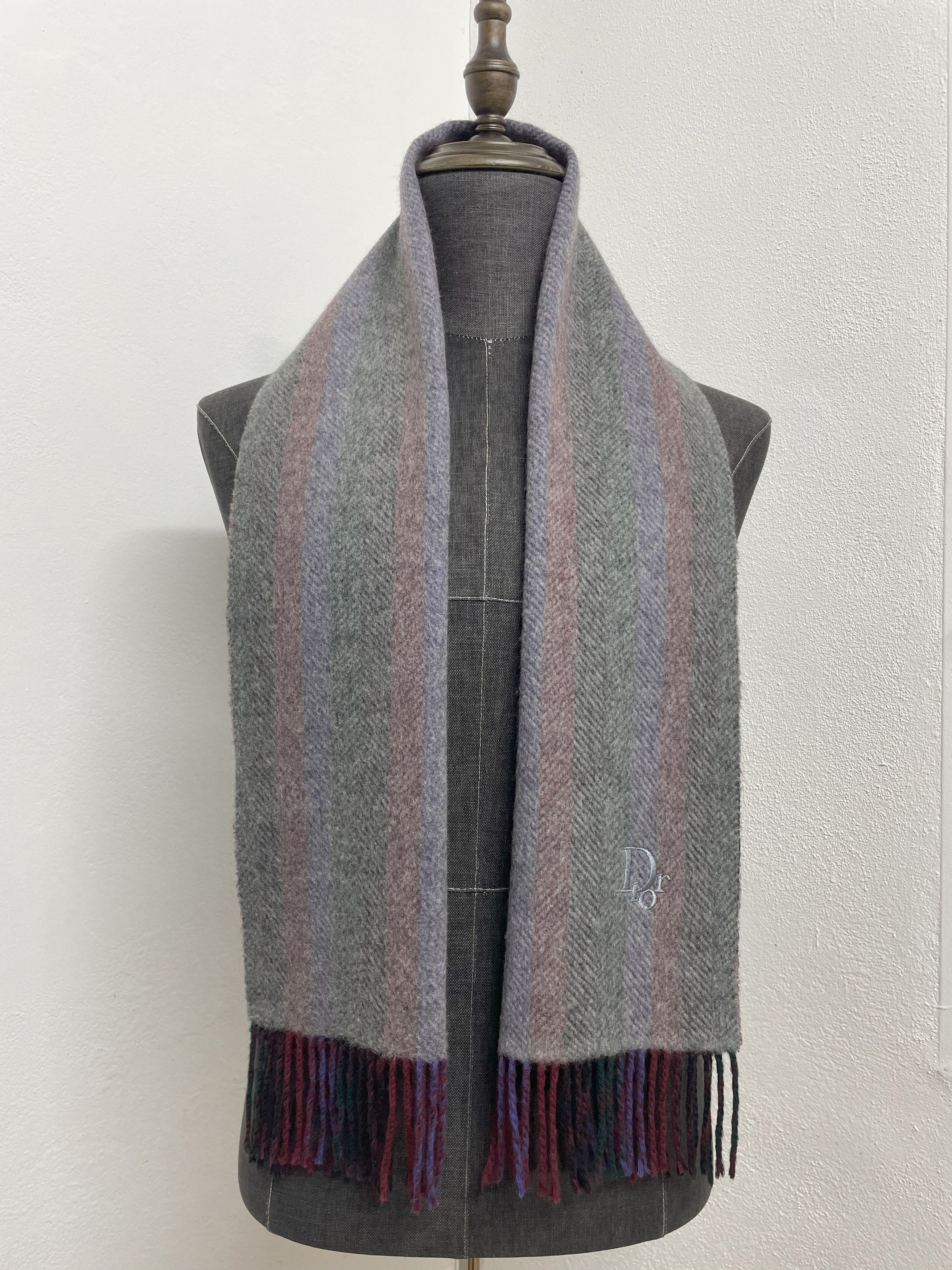 Christian Dior Monsieur Cristian Dior Scarf / Muffler - 6209 Size ONE SIZE - 2 Thumbnail