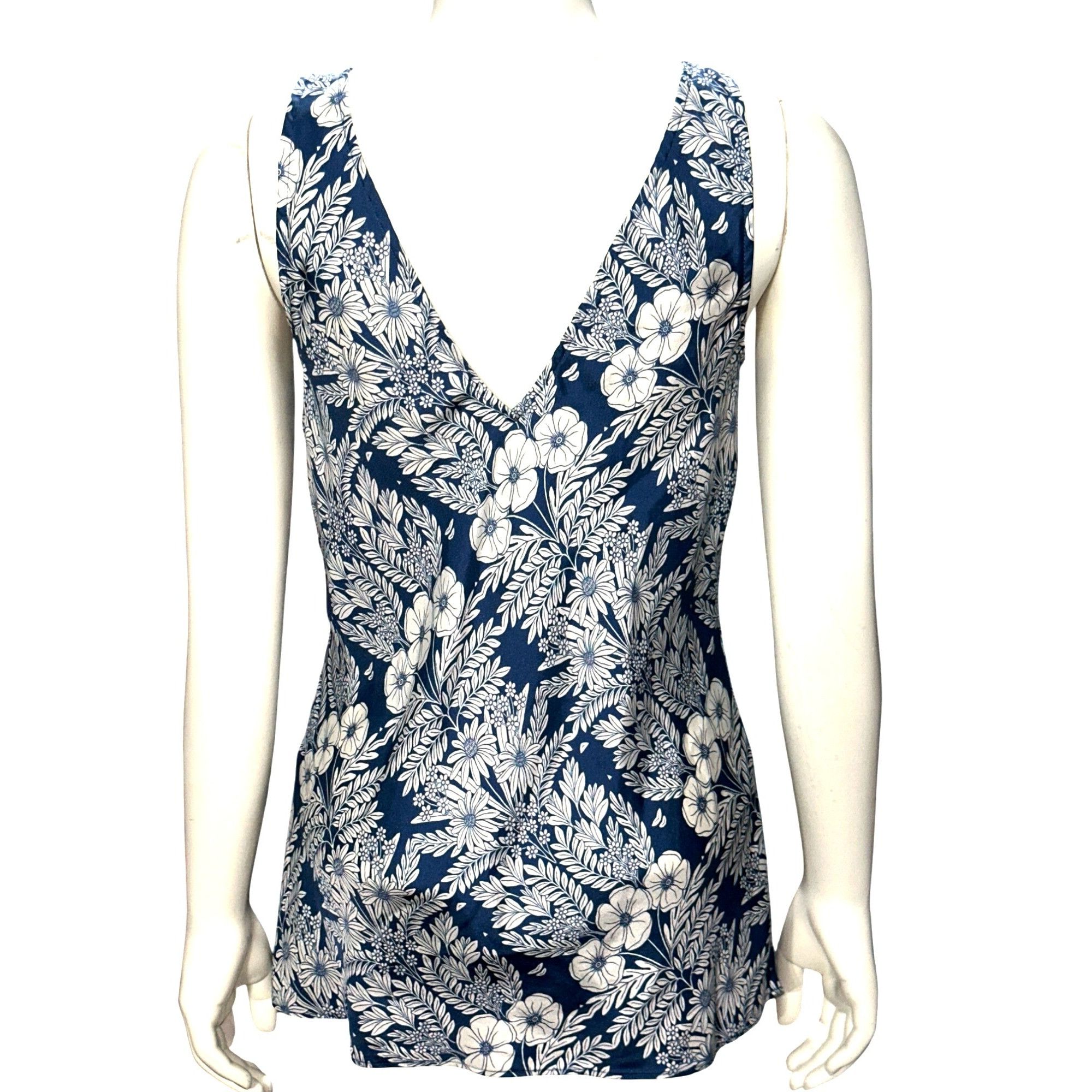 J.Crew Abigail Borg Botanical Print Size 0 for J Crew Navy Floral Size XS / US 0-2 / IT 36-38 - 5 Thumbnail