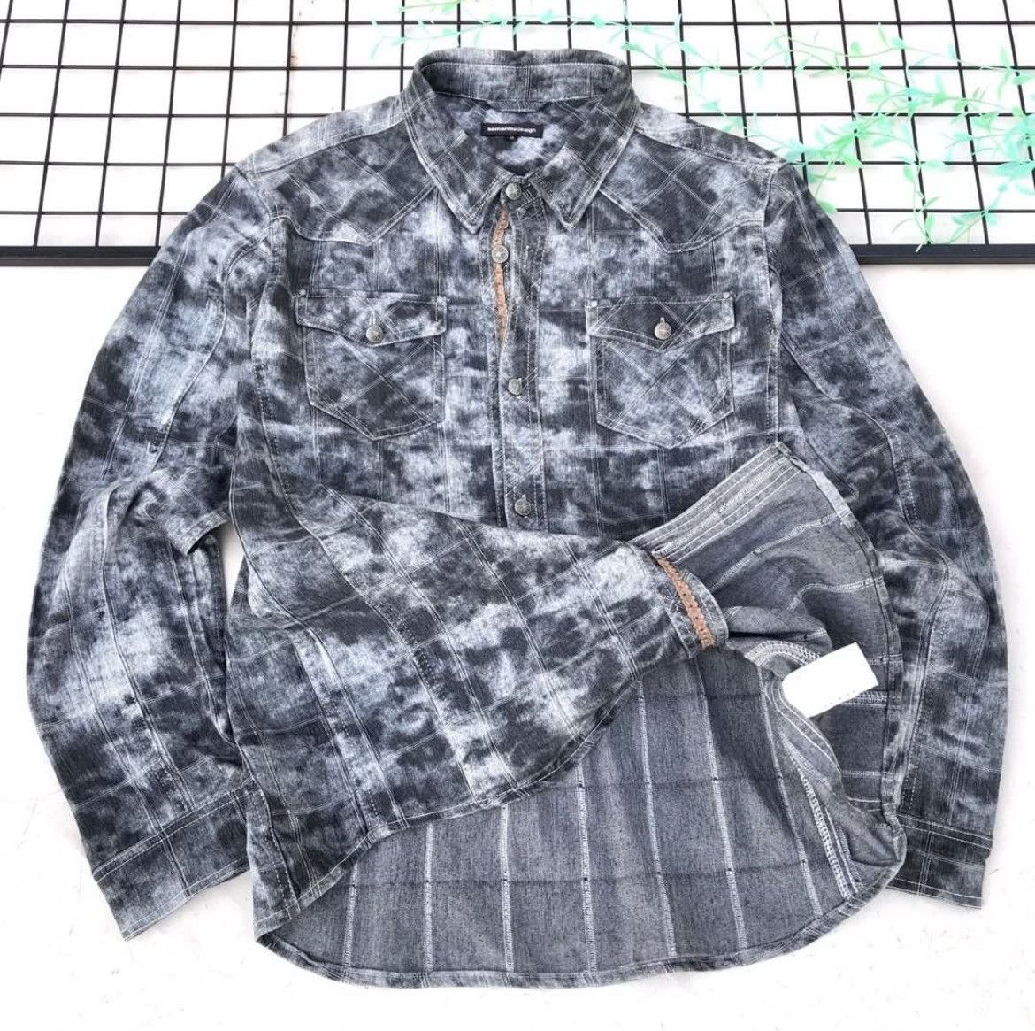 Japanese Brand × semanticdesign Semantic Design Denim Shirt Size US L / EU 52-54 / 3 - 4 Thumbnail