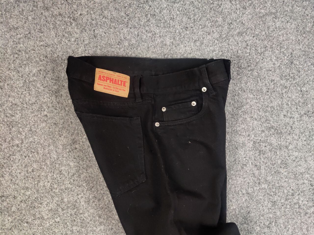 Asphalt Vintage Asphalte le ultime Selvedge Japan Style Denim Jeans Size US 30 / EU 46 - 10 Thumbnail