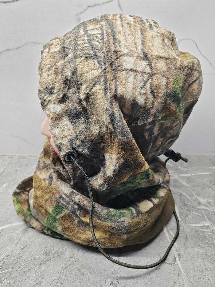 Japanese Brand Vintage Realtree Balaclava Cap Hat Size ONE SIZE - 4 Thumbnail