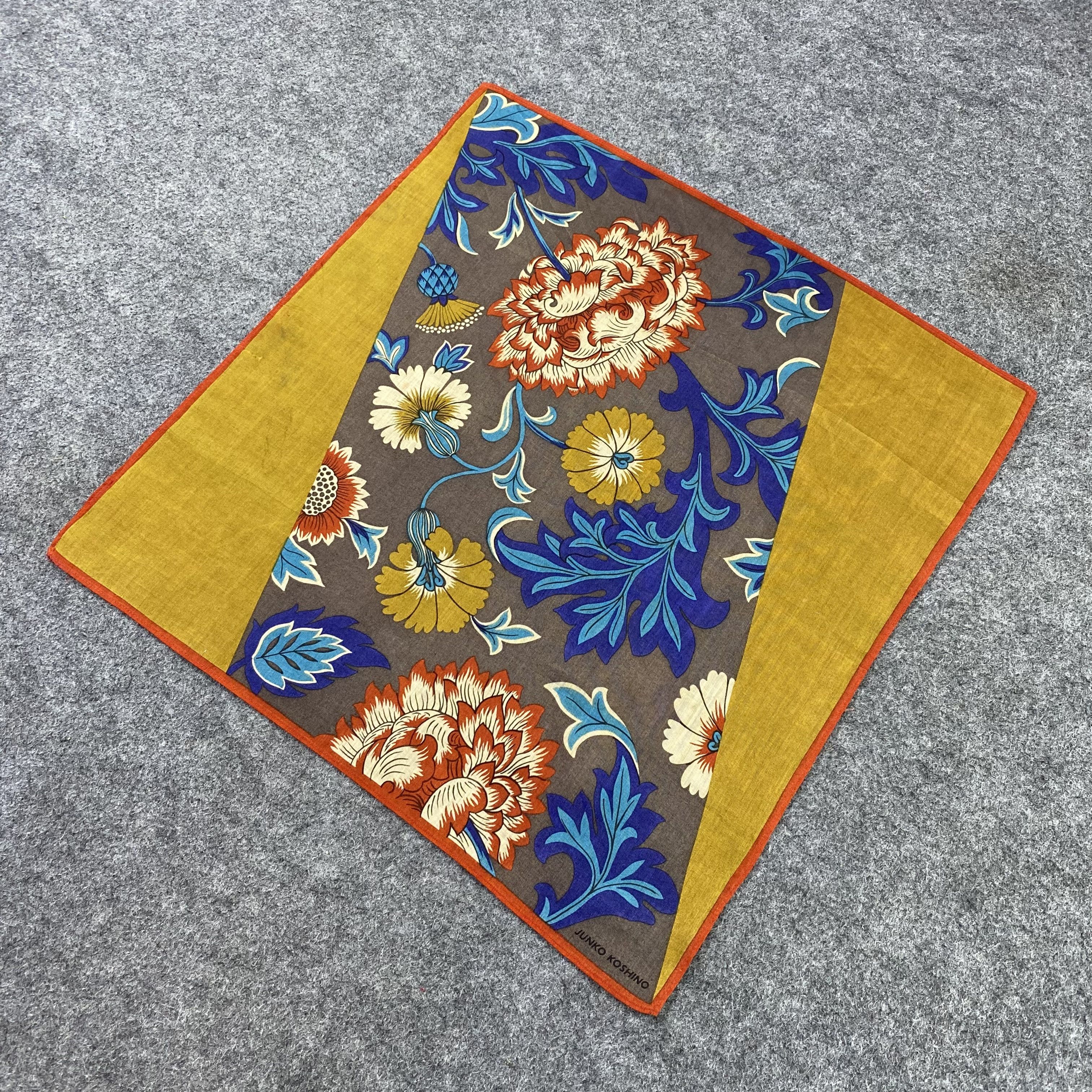 Japanese Brand Junko Koshino Handkerchief / Bandana / Neckerchief-B1331 Size ONE SIZE - 4 Thumbnail