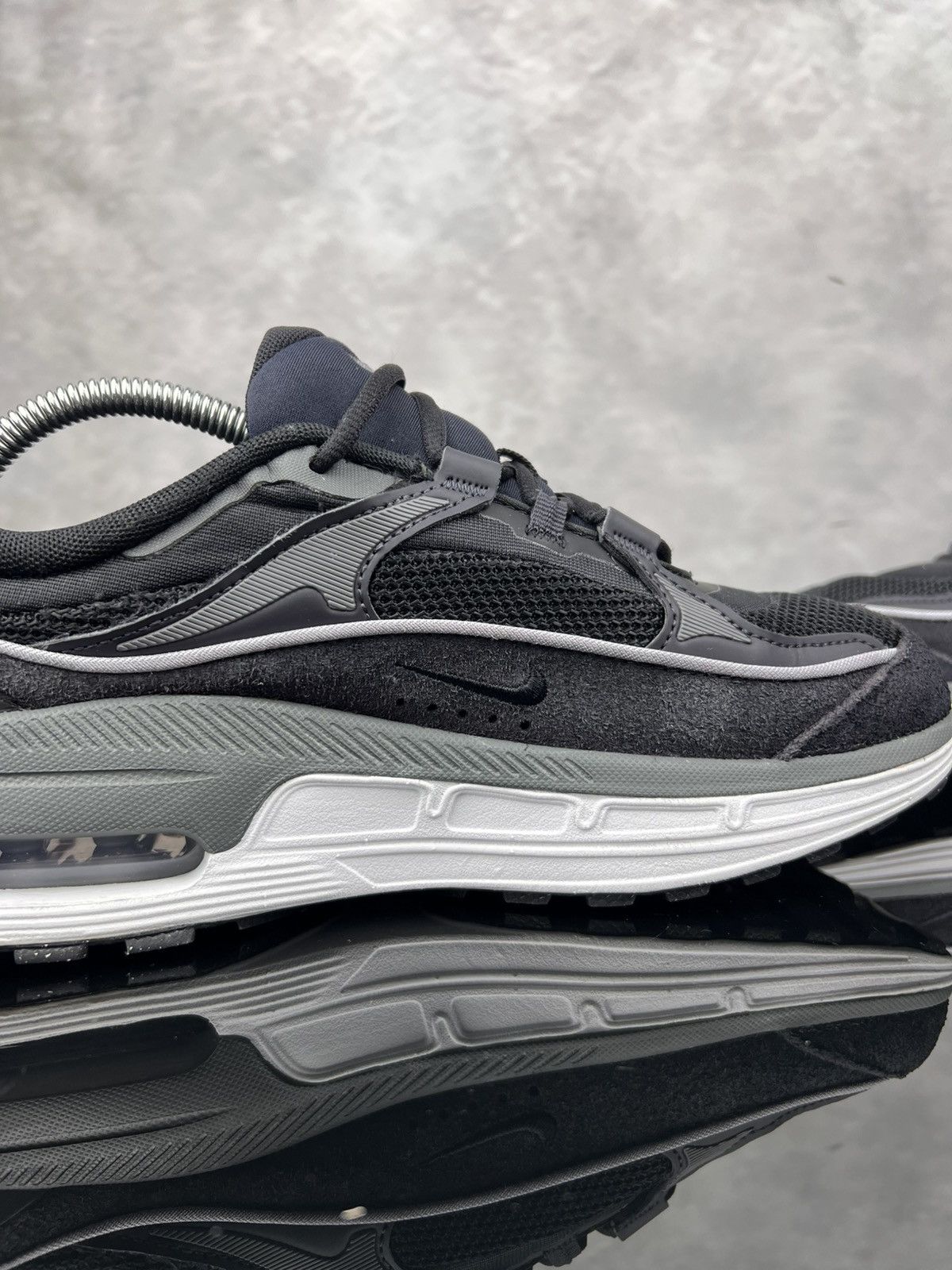 Nike Nike Air Max Bliss Black Silver | Men's 8.5 US / EUR 41 Size US 8.5 / EU 41-42 - 7 Thumbnail