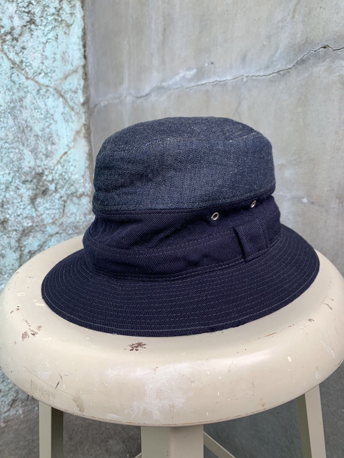Comme des Garcons Denim Bucket Hat Size ONE SIZE - 3 Thumbnail