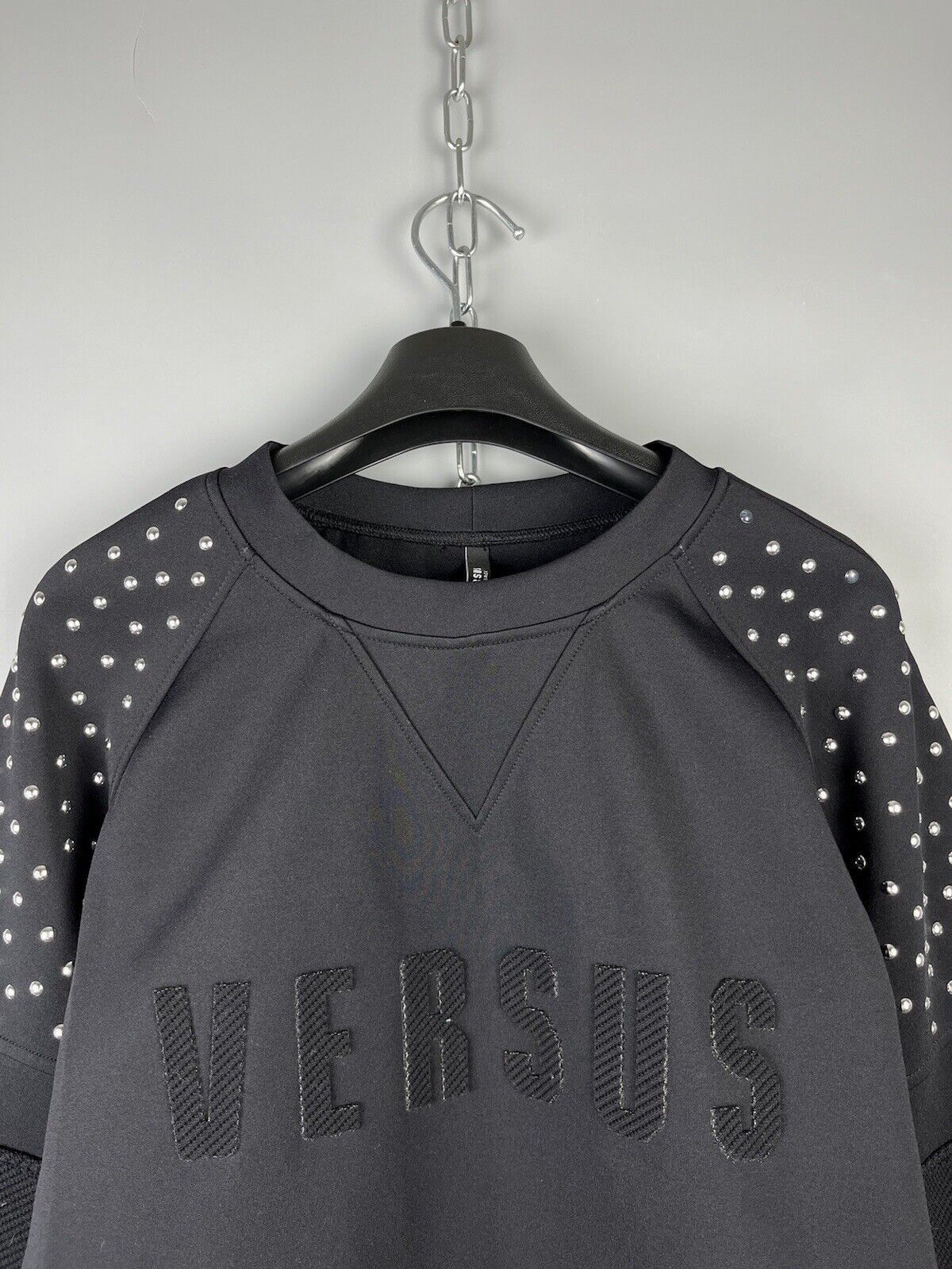 Versace Versus Versace Womens Crew Sweatshirt Jumper Size S / US 4 / IT 40 - 3 Thumbnail