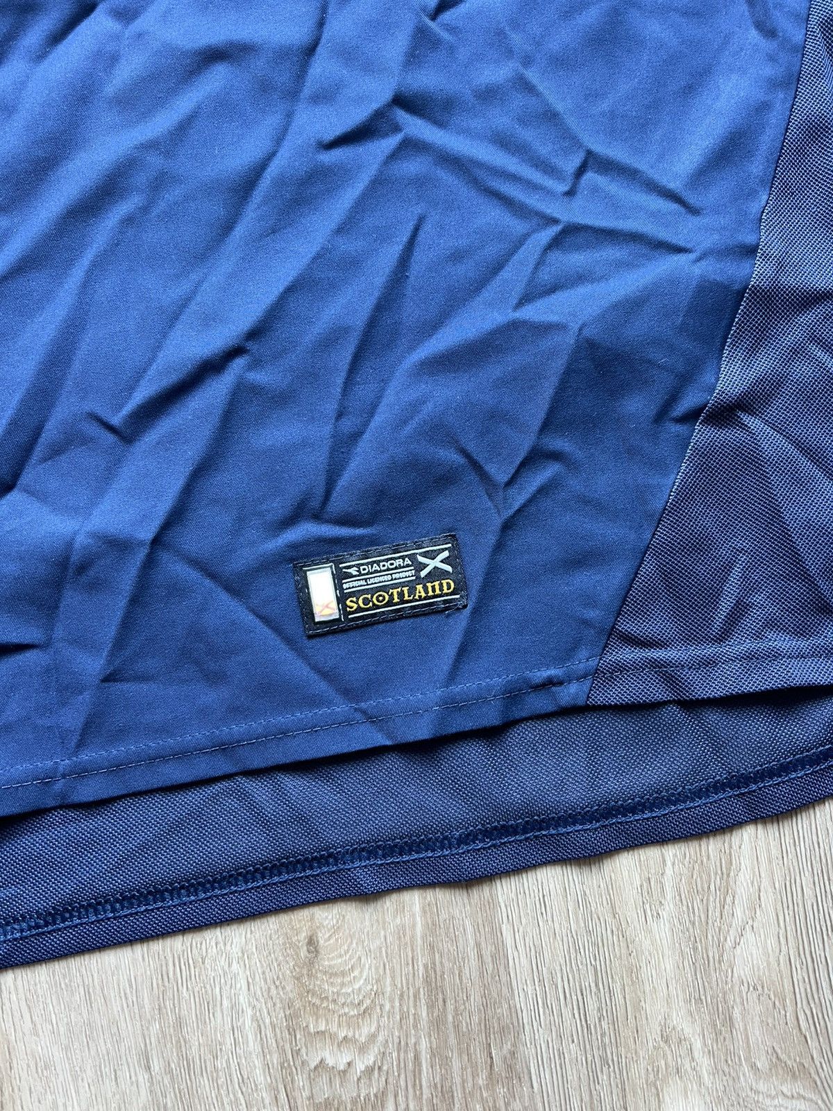 Diadora × Vintage Vintage 2003 Diadora Scotland Football T-Shirt Soccer Jersey Size US XXL / EU 58 / 5 - 2 Thumbnail