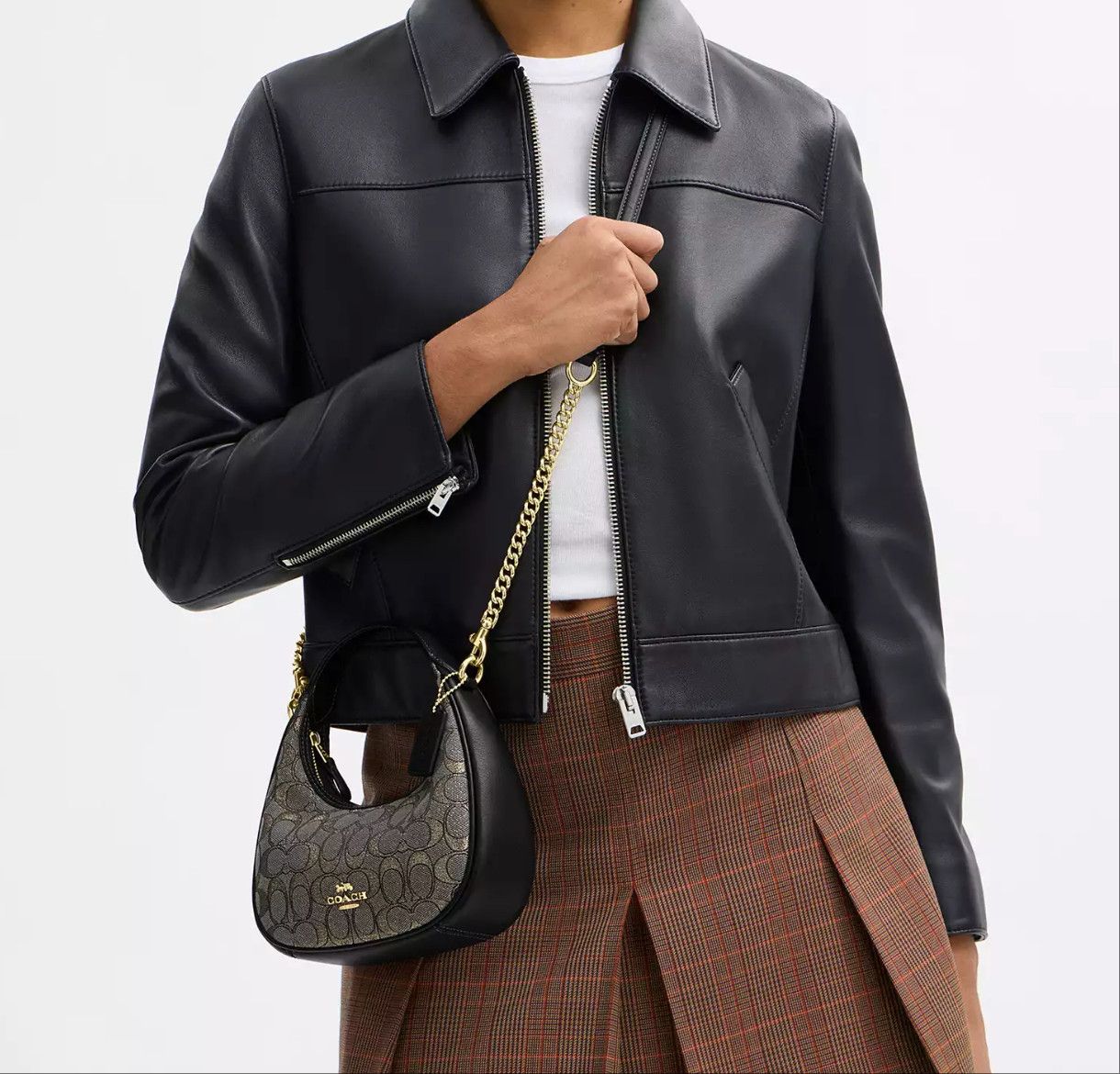Coach Carmen Mini Crossbody Bag In Signature Jacquard CCF76 Size ONE SIZE - 6 Thumbnail
