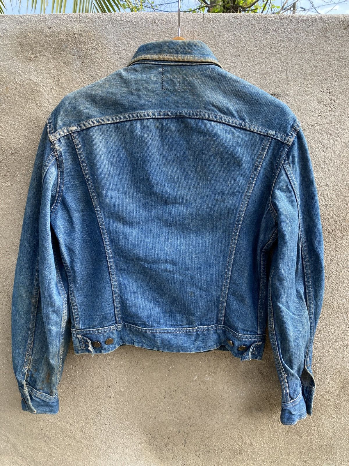 Japanese Brand × Lee × Vintage size medium Vintage lee denim jacket made in USA Size US M / EU 48-50 / 2 - 2 Thumbnail