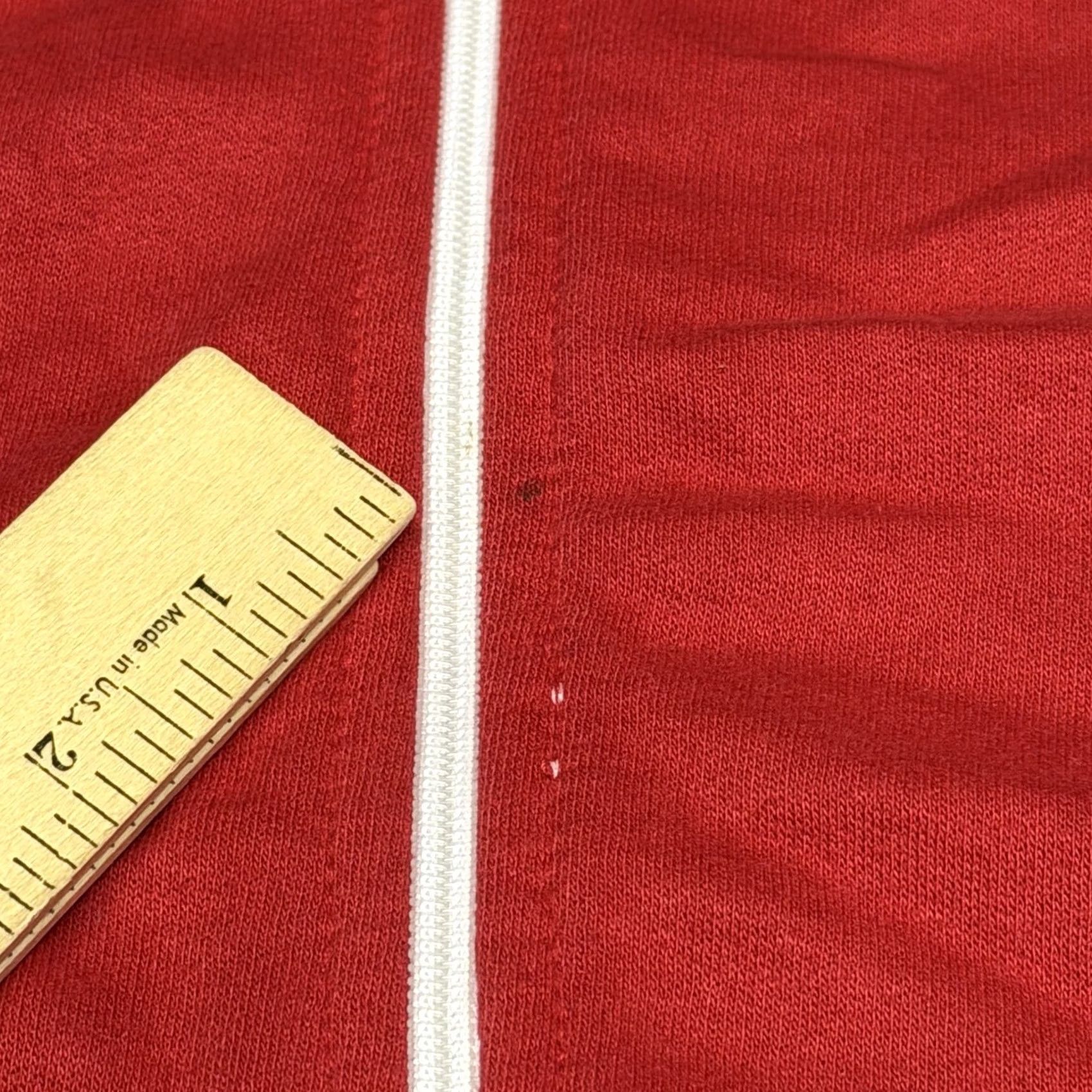 Vintage Mecca Apparel Jacket Mens 3XL Red Track Full Zip Crest Logo Stripe Athletic Size US XXL / EU 58 / 5 - 5 Thumbnail