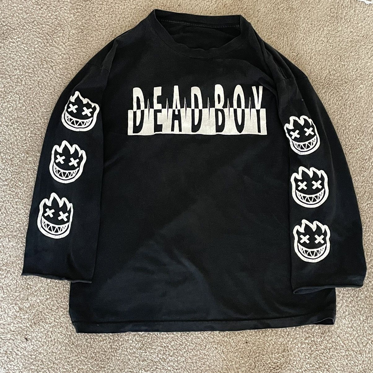 image of Bones x Team Sesh Teamsesh Deaboy Longsleeve in Black, Men's (Size Medium)