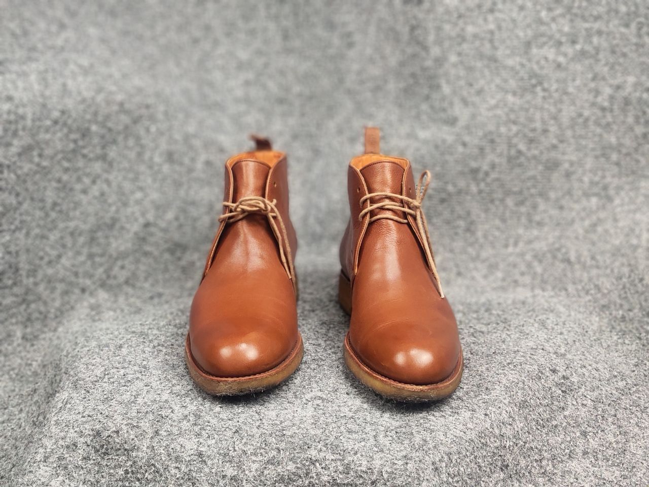 Carmina Carmina Design leather chukka boots Lace Handmade Shoes Size US 5.5 / IT 35.5 - 5 Thumbnail