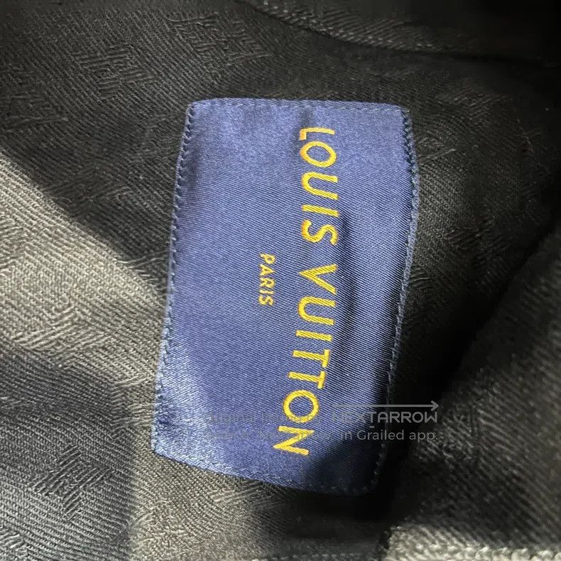 Louis Vuitton Louis Vuitton Black solid printed denim jacket Size US S / EU 44-46 / 1 - 3 Thumbnail