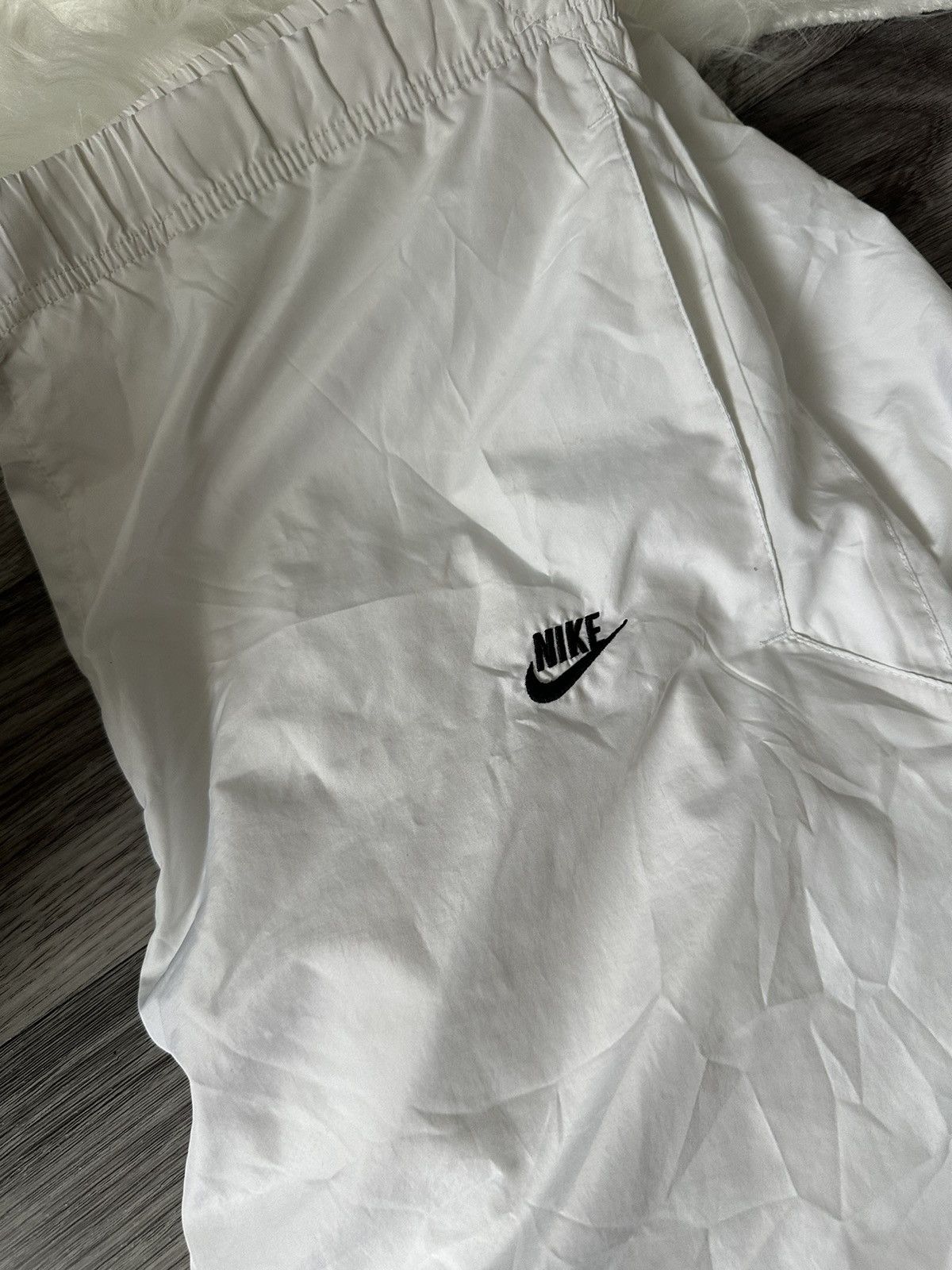 Nike Nike Vintage Nylon Baggy White Trackpants y2k rare size L Size US 34 / EU 50 - 3 Thumbnail
