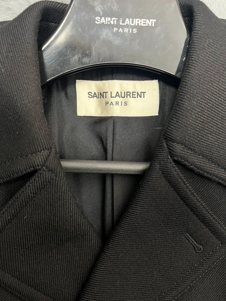 Saint Laurent Paris Saint Laurent Paris Collar double breasted wool coat-2506 Size US S / EU 44-46 / 1 - 4 Thumbnail