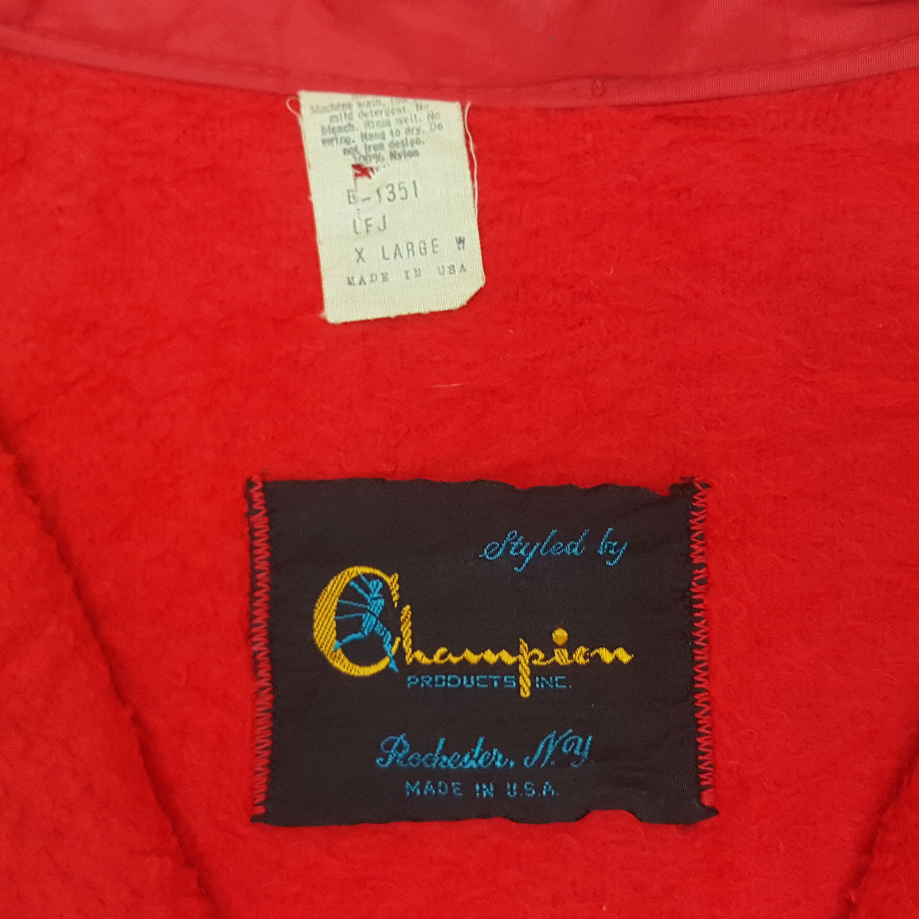 Champion × Vintage Vintage Champions Barkley Beat Baseball Windbreaker Jacket Size US XL / EU 56 / 4 - 6 Thumbnail