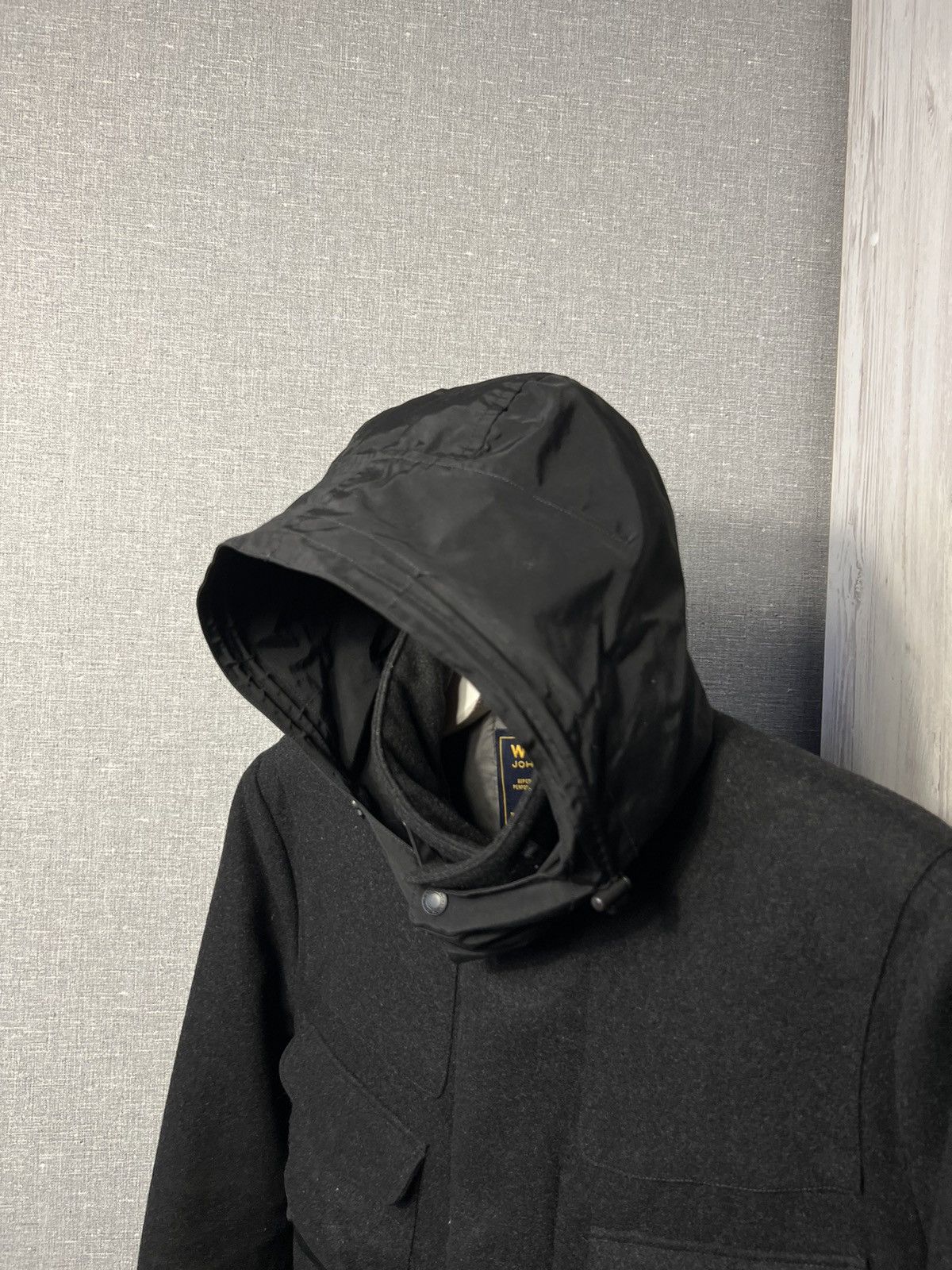 Woolrich Woolen Mills Rare Woolrich Wool + Nylon Hooded Jacket Size M Size US M / EU 48-50 / 2 - 6 Thumbnail