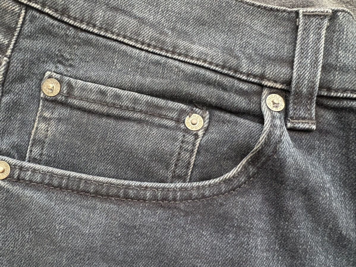 Acne Studios Acne Studios ACE Blue/Black Skinny Jeans Denim Size US 32 / EU 48 - 14 Thumbnail