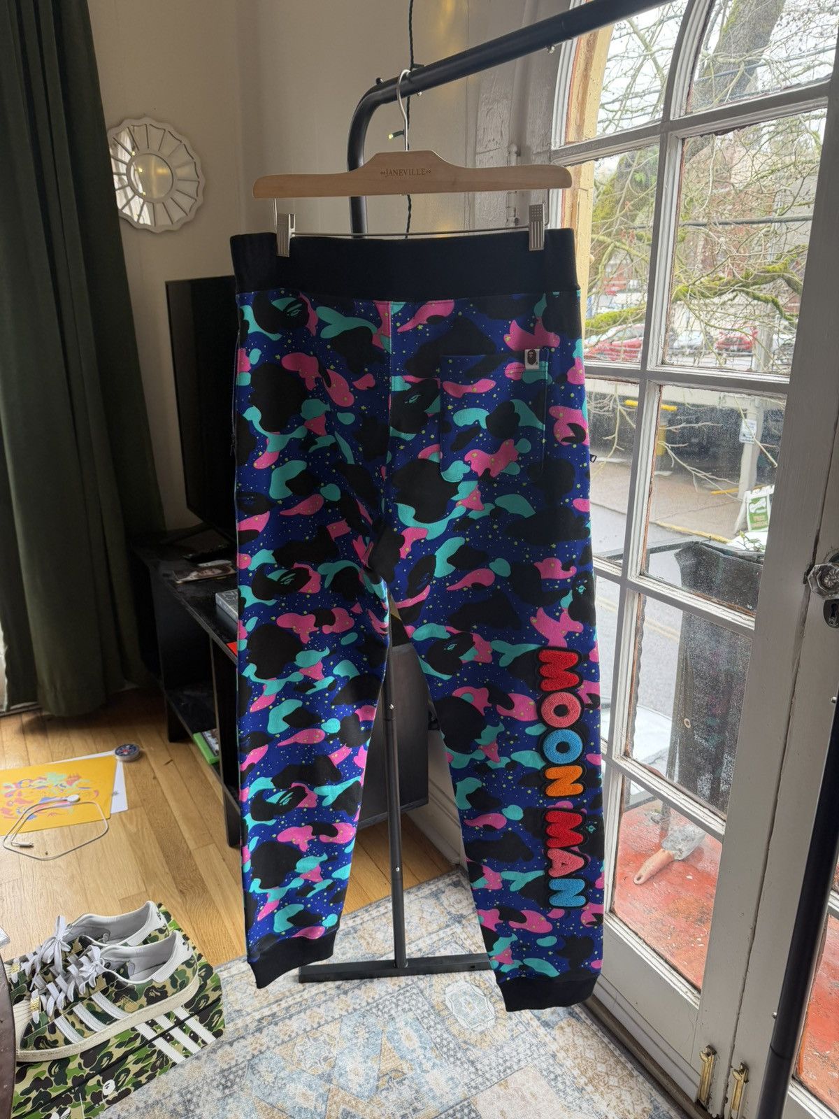 Bape Brand New Kid Cudi Bape sweatpants XL Size US 34 / EU 50 - 13 Thumbnail
