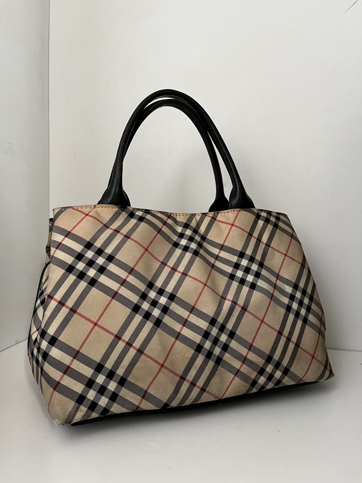 Burberry Nova Check Blue Lable Canvas