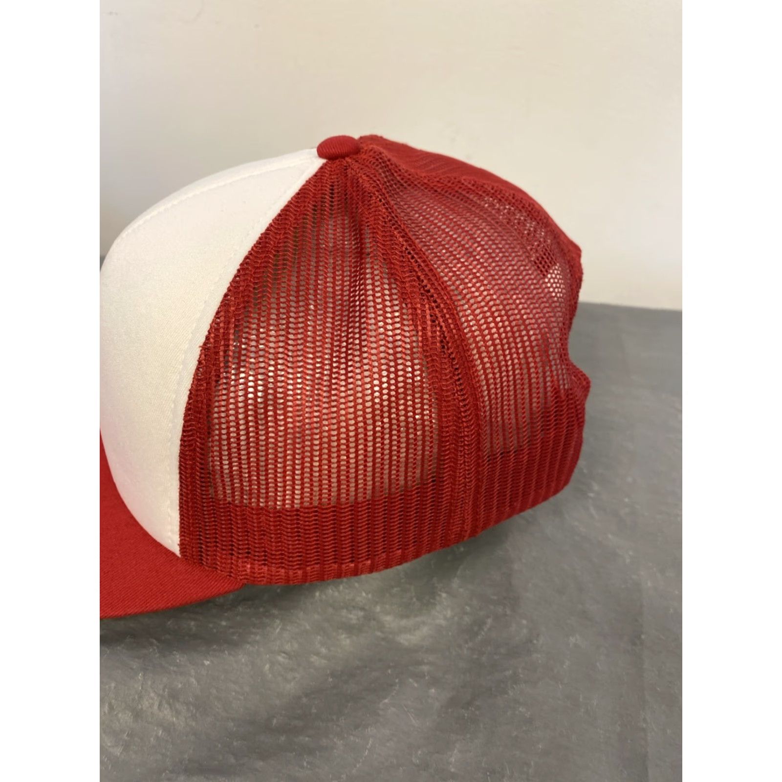 Fox Racing Fox Racing Adjustable Red Baseball Cap Hat for Men - Solid Cotton Trucker - Casual Outdoor Sports Size ONE SIZE - 6 Thumbnail