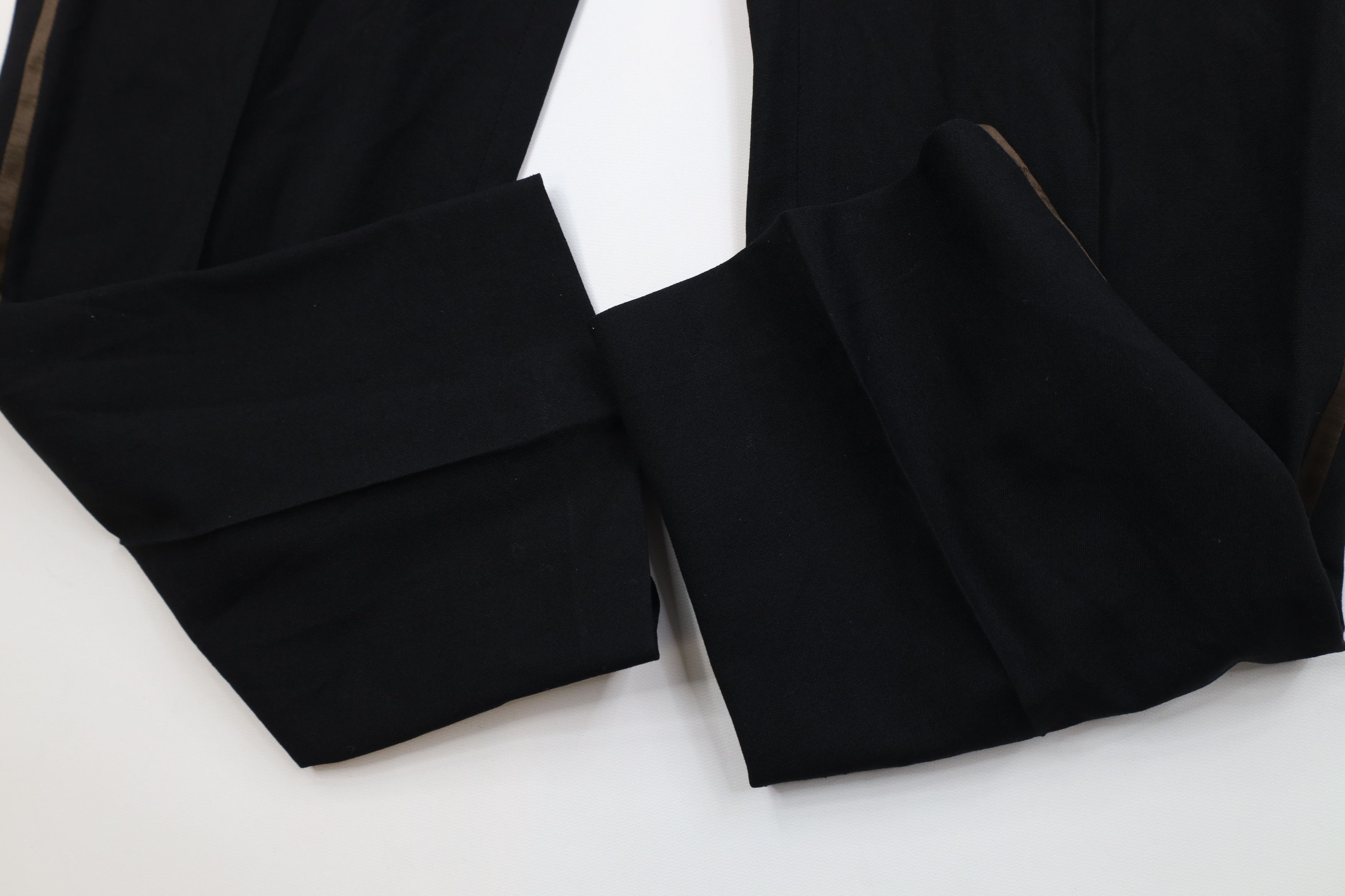 Vintage Vintage 50s Streetwear Wool Knit Tuxedo Chino Pants USA Size US 36 / EU 52 - 5 Thumbnail