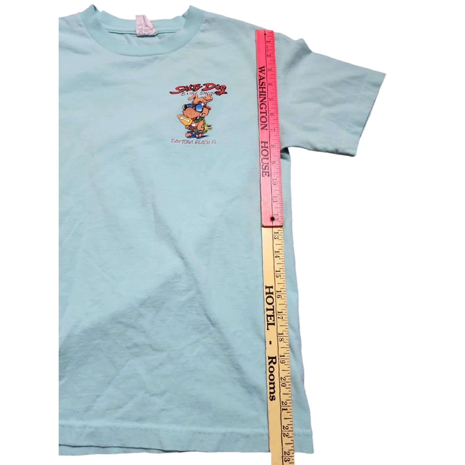 Doublet VINTAGE Salty Dog Daytona Beach FL Surf Shop T-Shirt Unisex Adults Small Blue Beach Logo 2010s Size US S / EU 44-46 / 1 - 3 Thumbnail
