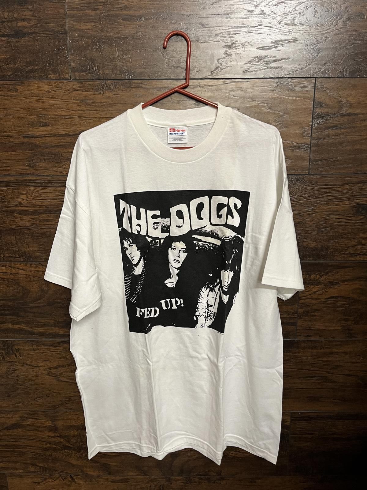 Other Vintage The Dogs Fed Up T-shirt - Punk x Dionysus Records L Size US L / EU 52-54 / 3 - 1 Thumbnail