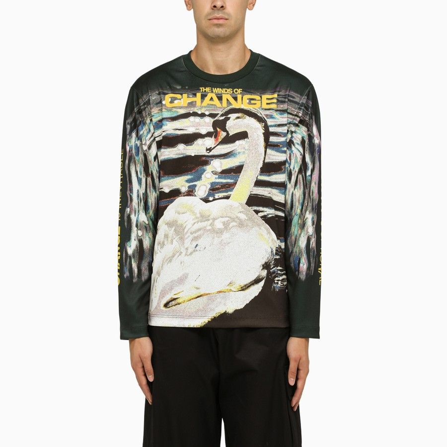 image of Burberry O1D2Blof0224 Jersey In Multicolor, Men's (Size XL)