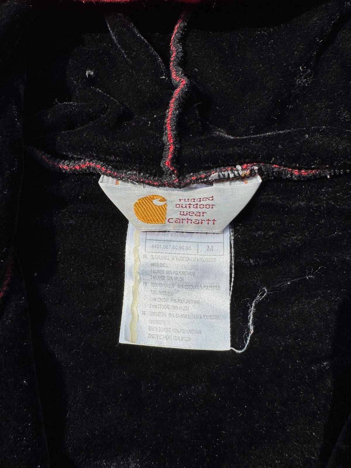 Carhartt Carhartt Thermal Zip Y2k Vintage Hoodie Size M / US 6-8 / IT 42-44 - 11 Thumbnail