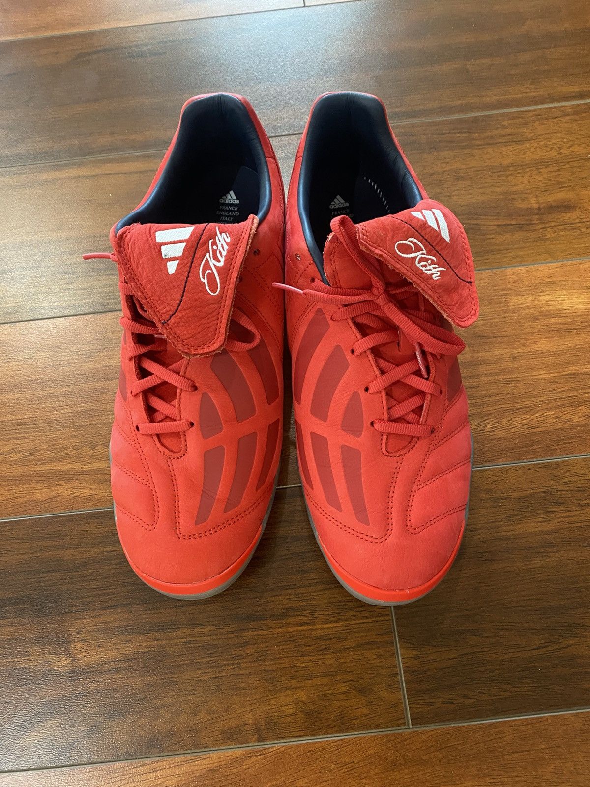 Kith x Adidas Predator 2002 IC - Red - Size 12 - JQ1084