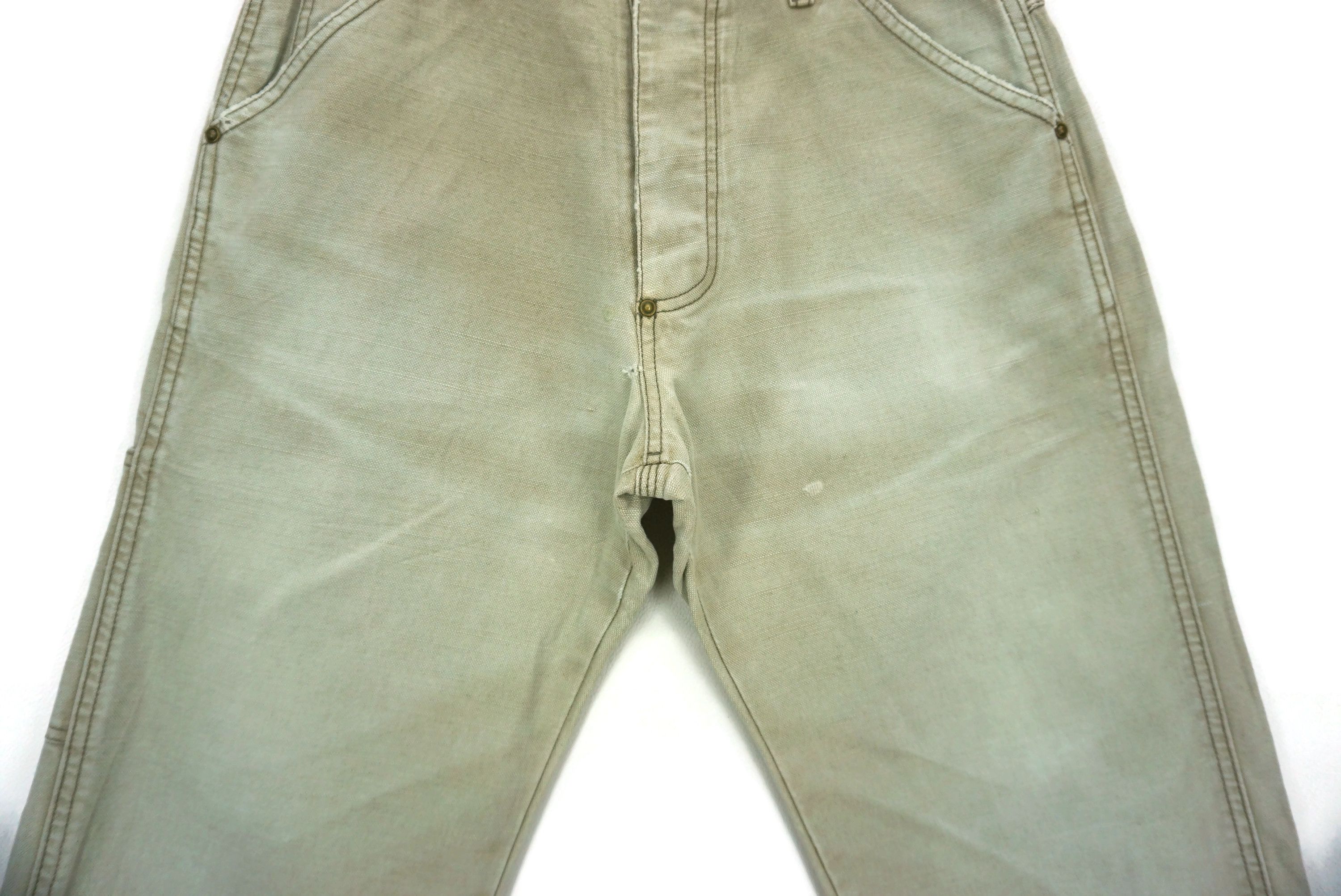 Vintage G-Star Jeans W30xL34 Linen Blend Union Workwear Carpenter Size US 29 - 5 Thumbnail