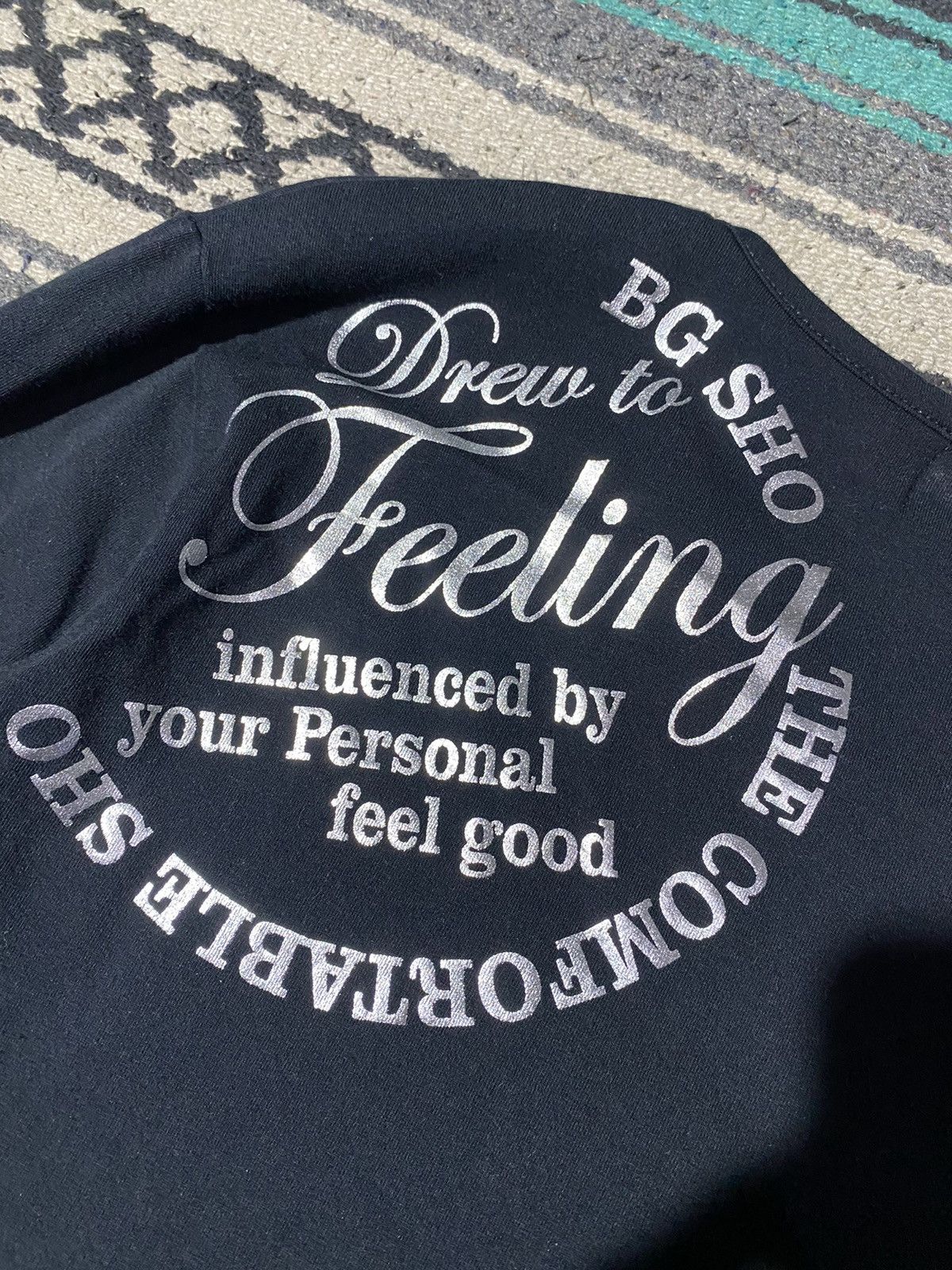If Six Was Nine 2000s Berning Sho - Poem Longsleeve Size US S / EU 44-46 / 1 - 4 Thumbnail