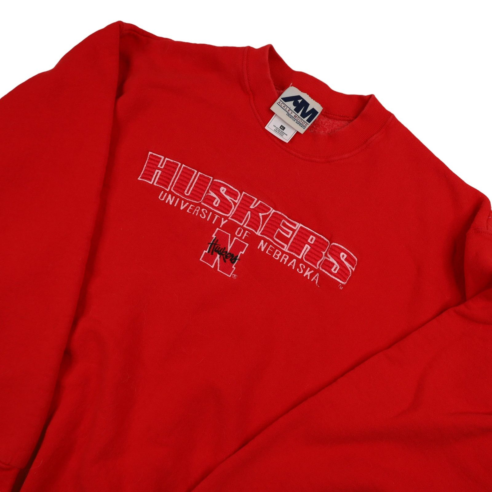 Vintage Vintage University of Nebraska Huskers Spellout Sweatshirt Size US XL / EU 56 / 4 - 2 Thumbnail