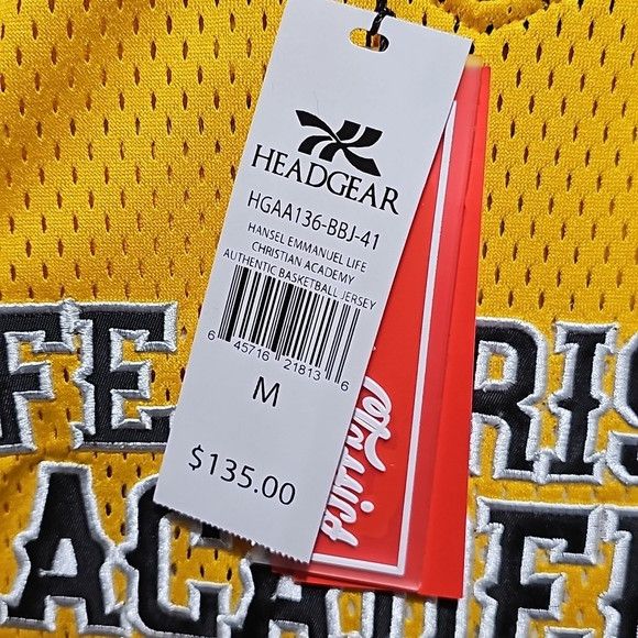 Other Hansel Emmanuel Life Christian Academy Basketball Jersey M Size US M / EU 48-50 / 2 - 6 Thumbnail
