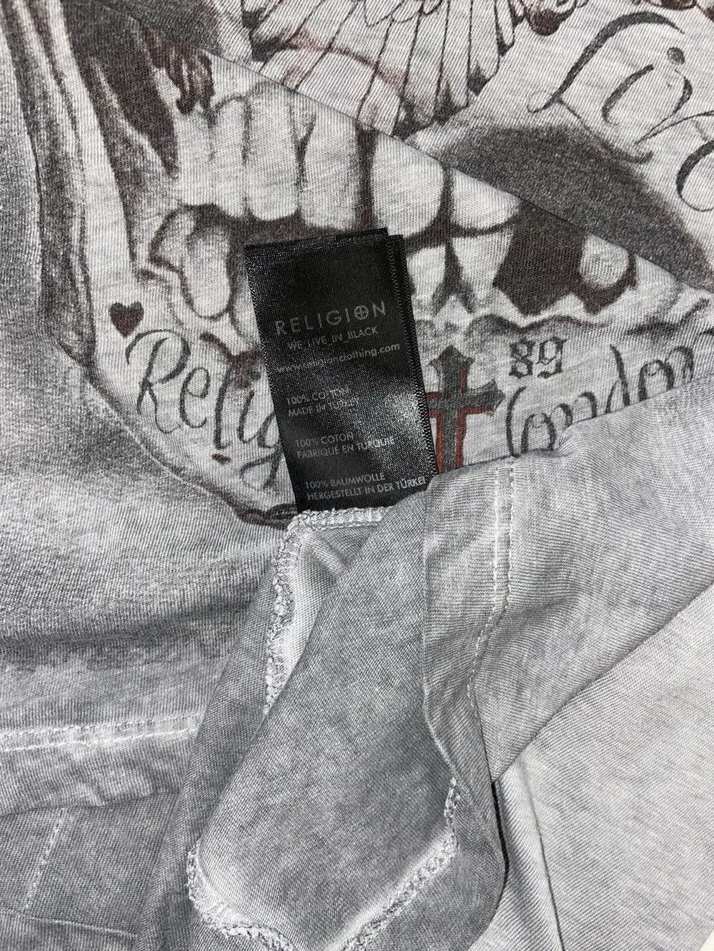 Affliction VINTAGE SKULLS Y2K TEE T SHIRT AFFLICTION JAPANESE SKATE Size US M / EU 48-50 / 2 - 15 Thumbnail