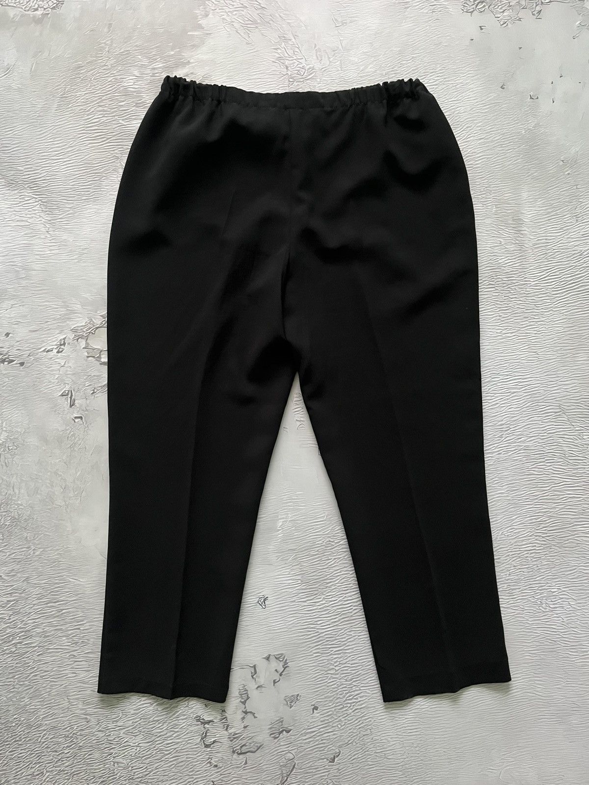 Marina Rinaldi Marina Rinaldi Classic Luxury Oversize Pants Black Size 25" / US 0 / IT 36 - 5 Thumbnail