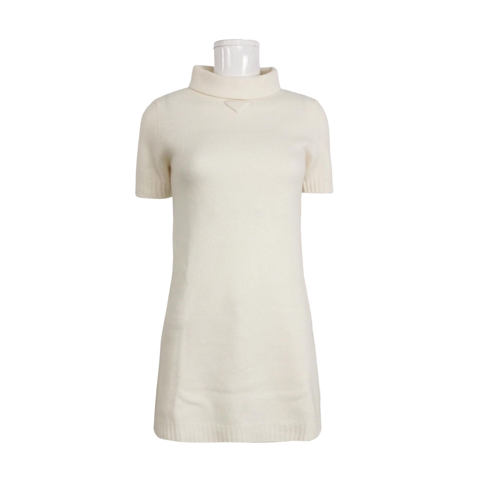 Prada Prada Virgin Wool High Neck Mini Dress Size 36 Size XS / US 0-2 / IT 36-38 - 1 Thumbnail