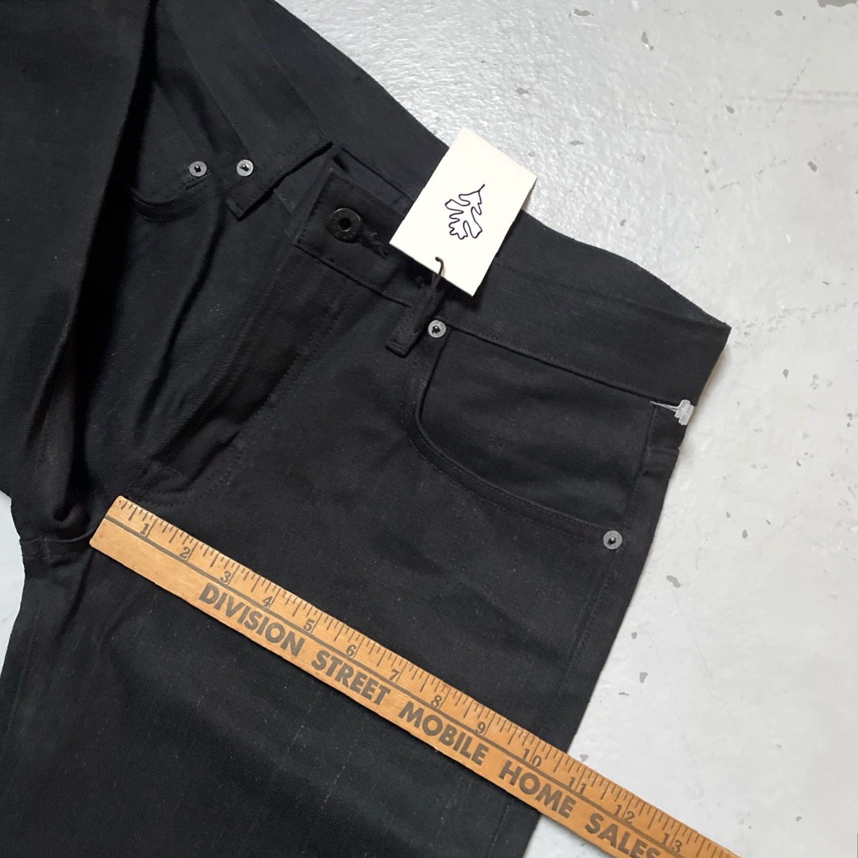 Vintage Ginew Selvedge Black Denim Jeans Made In USA 30 NWT Unisex Adults Jeans Shirt? Size US 30 / EU 46 - 5 Thumbnail