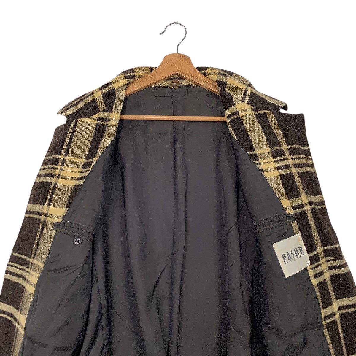 Japanese Brand Vintage PASHU SHIN HOSOKAWA Checked Flannel Jacket 2918-C132 Size US M / EU 48-50 / 2 - 12 Thumbnail
