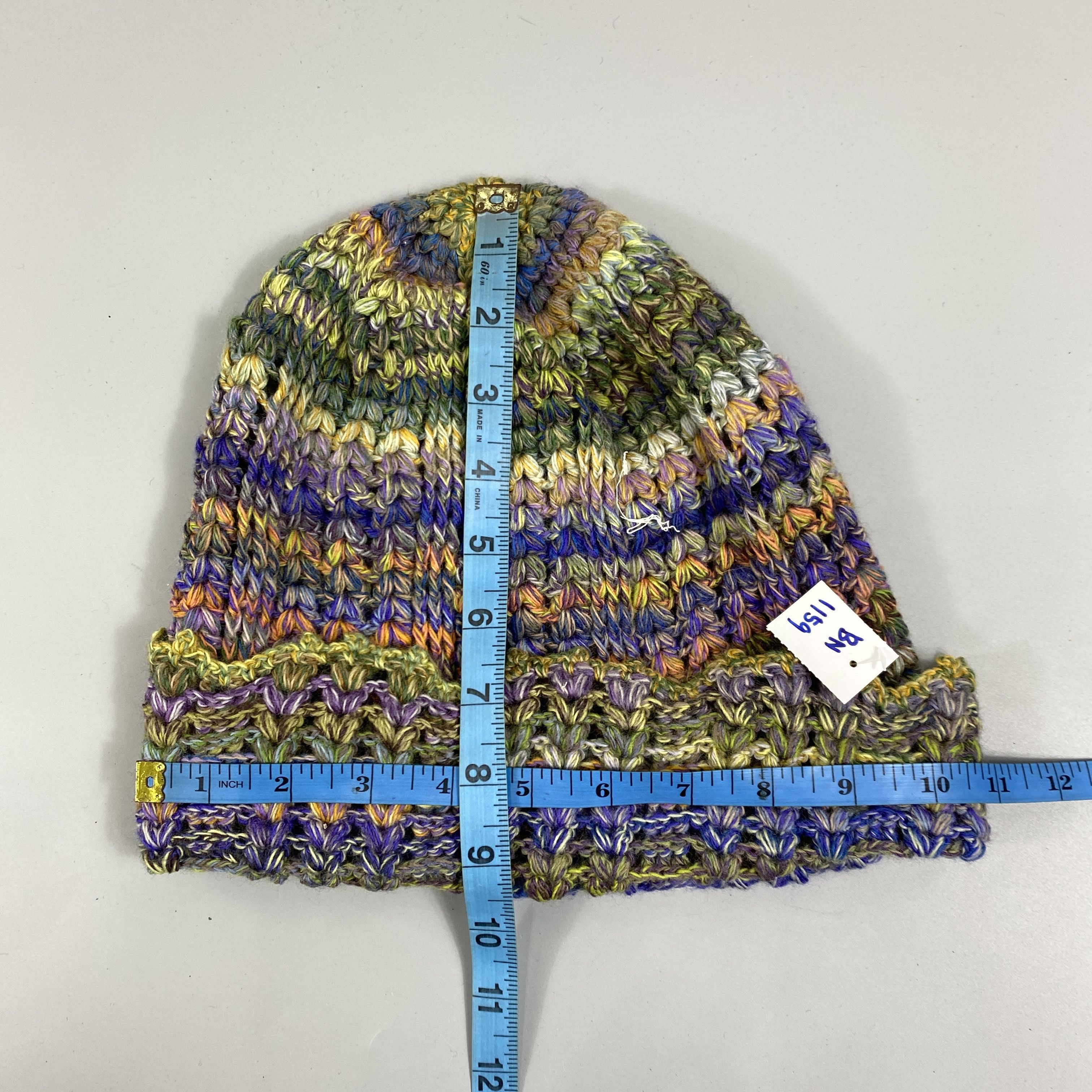 Japanese Brand Multicolor Knit Snow Cap Beanie Hat -BN1159 Size ONE SIZE - 5 Thumbnail