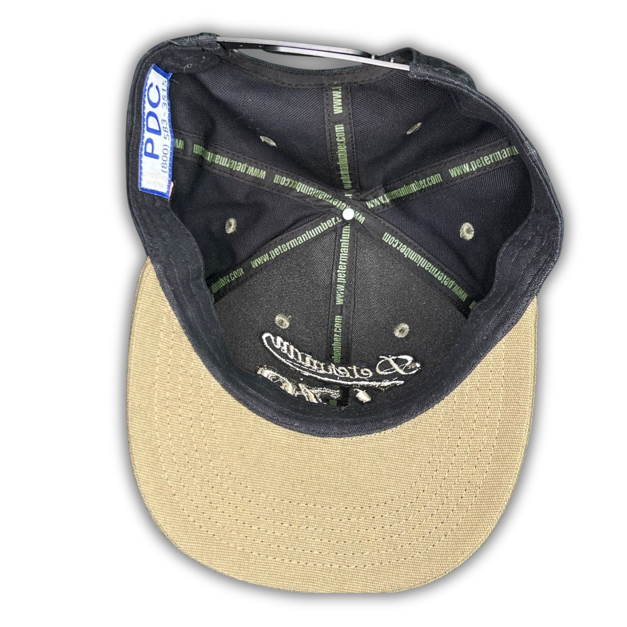 Other Trucker Cap With "Peterman Est. 79" Embroidered Front & Amer Size ONE SIZE - 4 Thumbnail