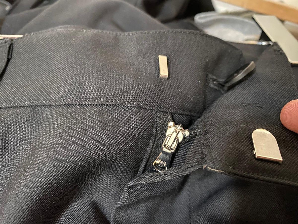 Vujade black gala pleated trousers pants